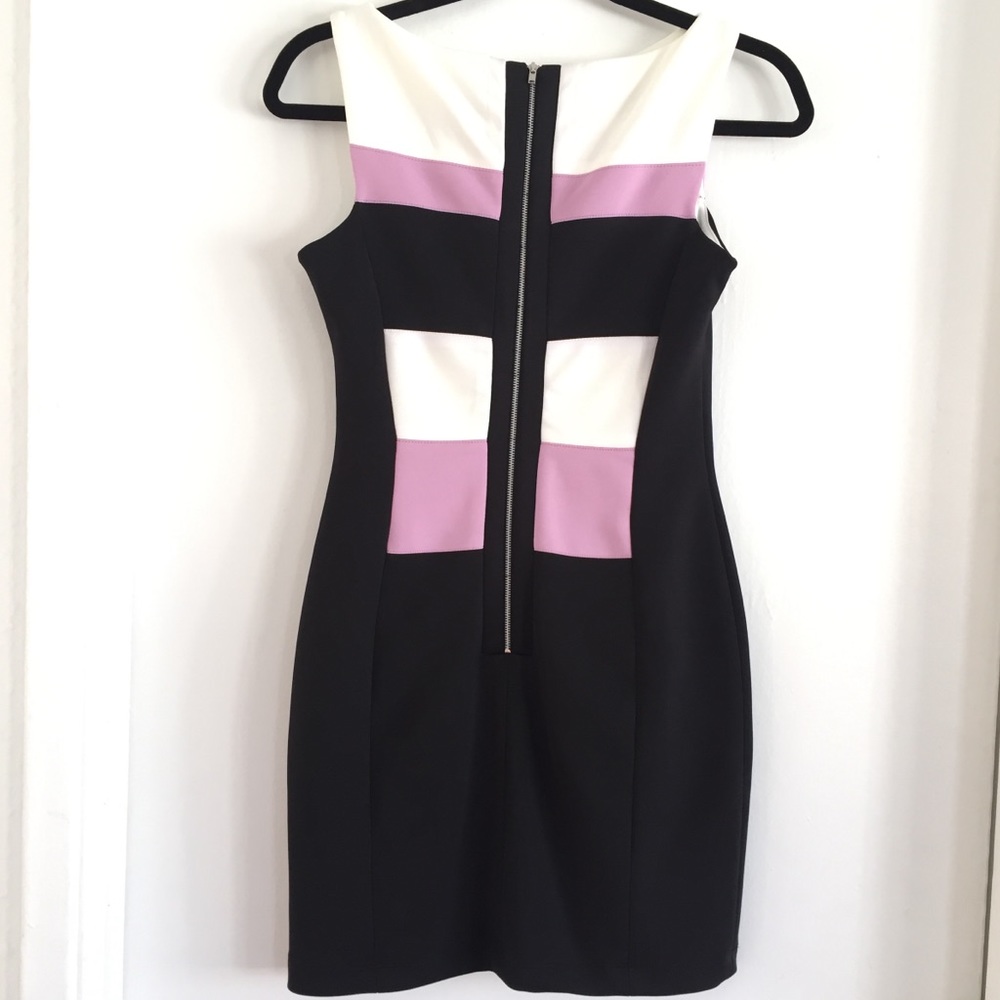 NWOT Maggy London Color Block Dress Petit - Picture 2 of 7